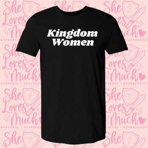 Kingdom Women Blk T-Shirt