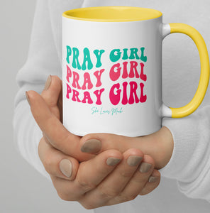 "Pray Girl” Colorful Mug