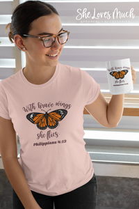 Brave Wings Philippians 4:13 Mug