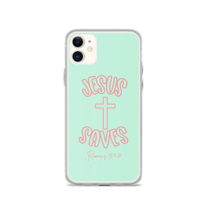 "Jesus Saves “ iPhone Cases