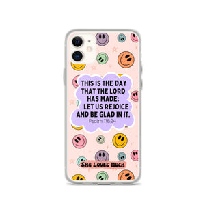 “Rejoice N’ Be Glad” iPhone case