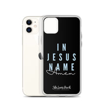 Load image into Gallery viewer, “In Jesus Name” iPhone Cases