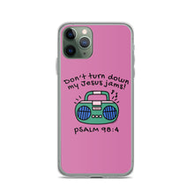 Load image into Gallery viewer, &quot;Don&#39;t Turn Down My Jesus Jams&quot; iPhone Cases