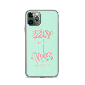 "Jesus Saves “ iPhone Cases