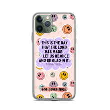 Load image into Gallery viewer, “Rejoice N’ Be Glad” iPhone case