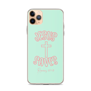 "Jesus Saves “ iPhone Cases