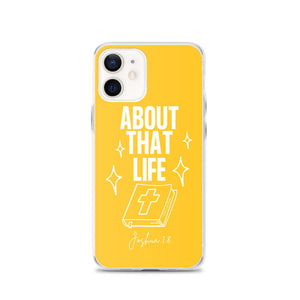 "About That Life" iPhone Case