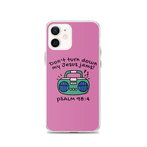 "Don't Turn Down My Jesus Jams" iPhone Cases