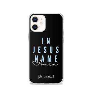 “In Jesus Name” iPhone Cases