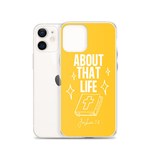 "About That Life" iPhone Case