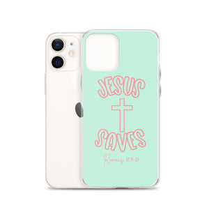 "Jesus Saves “ iPhone Cases