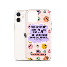 Load image into Gallery viewer, “Rejoice N’ Be Glad” iPhone case