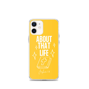 "About That Life" iPhone Case