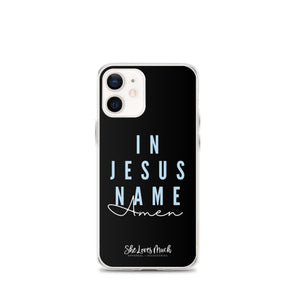 “In Jesus Name” iPhone Cases