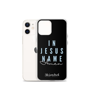 “In Jesus Name” iPhone Cases