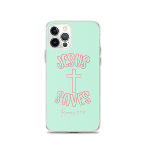 "Jesus Saves “ iPhone Cases