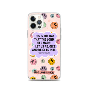 “Rejoice N’ Be Glad” iPhone case