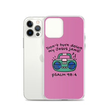 Load image into Gallery viewer, &quot;Don&#39;t Turn Down My Jesus Jams&quot; iPhone Cases