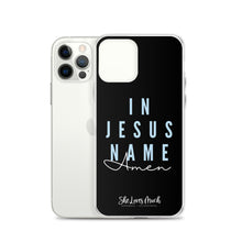 Load image into Gallery viewer, “In Jesus Name” iPhone Cases