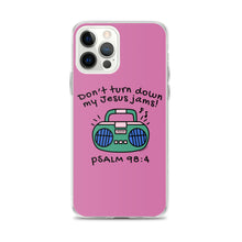 Load image into Gallery viewer, &quot;Don&#39;t Turn Down My Jesus Jams&quot; iPhone Cases