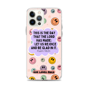 “Rejoice N’ Be Glad” iPhone case