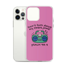 Load image into Gallery viewer, &quot;Don&#39;t Turn Down My Jesus Jams&quot; iPhone Cases