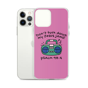 "Don't Turn Down My Jesus Jams" iPhone Cases