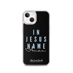 “In Jesus Name” iPhone Cases