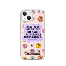 Load image into Gallery viewer, “Rejoice N’ Be Glad” iPhone case