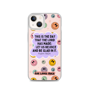 “Rejoice N’ Be Glad” iPhone case