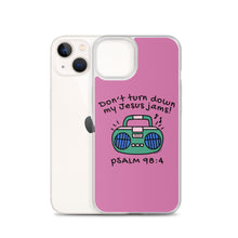 Load image into Gallery viewer, &quot;Don&#39;t Turn Down My Jesus Jams&quot; iPhone Cases