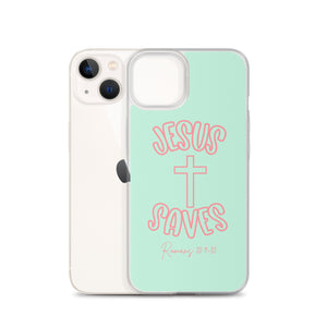 "Jesus Saves “ iPhone Cases