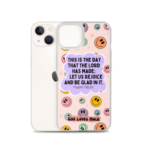 “Rejoice N’ Be Glad” iPhone case