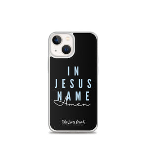 “In Jesus Name” iPhone Cases