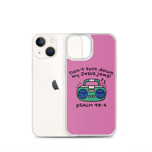 Load image into Gallery viewer, &quot;Don&#39;t Turn Down My Jesus Jams&quot; iPhone Cases