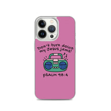 Load image into Gallery viewer, &quot;Don&#39;t Turn Down My Jesus Jams&quot; iPhone Cases