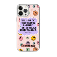 Load image into Gallery viewer, “Rejoice N’ Be Glad” iPhone case