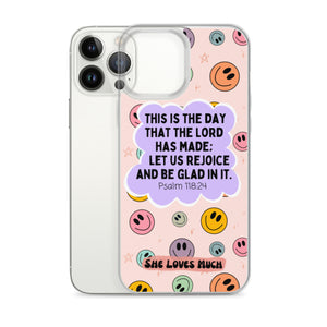 “Rejoice N’ Be Glad” iPhone case