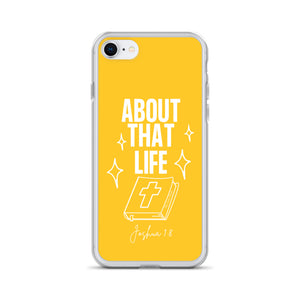 "About That Life" iPhone Case