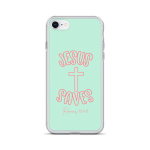 "Jesus Saves “ iPhone Cases