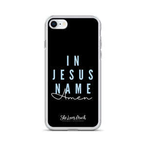 “In Jesus Name” iPhone Cases