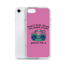 Load image into Gallery viewer, &quot;Don&#39;t Turn Down My Jesus Jams&quot; iPhone Cases