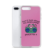 Load image into Gallery viewer, &quot;Don&#39;t Turn Down My Jesus Jams&quot; iPhone Cases