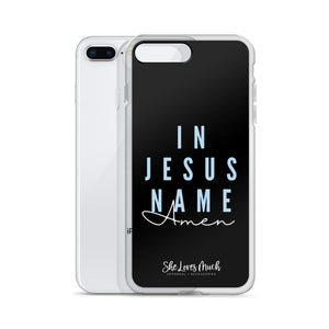 “In Jesus Name” iPhone Cases