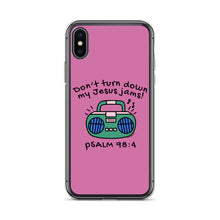 Load image into Gallery viewer, &quot;Don&#39;t Turn Down My Jesus Jams&quot; iPhone Cases