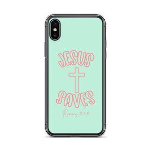 "Jesus Saves “ iPhone Cases