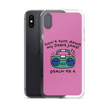 Load image into Gallery viewer, &quot;Don&#39;t Turn Down My Jesus Jams&quot; iPhone Cases