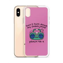 Load image into Gallery viewer, &quot;Don&#39;t Turn Down My Jesus Jams&quot; iPhone Cases