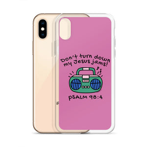 "Don't Turn Down My Jesus Jams" iPhone Cases