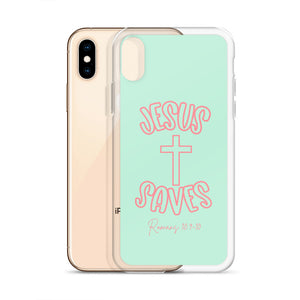 "Jesus Saves “ iPhone Cases